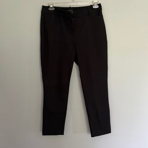 Black High waisted Dress Pants, Size 10 Curvy, Loft